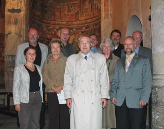 Eine Delegation des Kuratoriums besucht das Partnerkloster Müstair.
